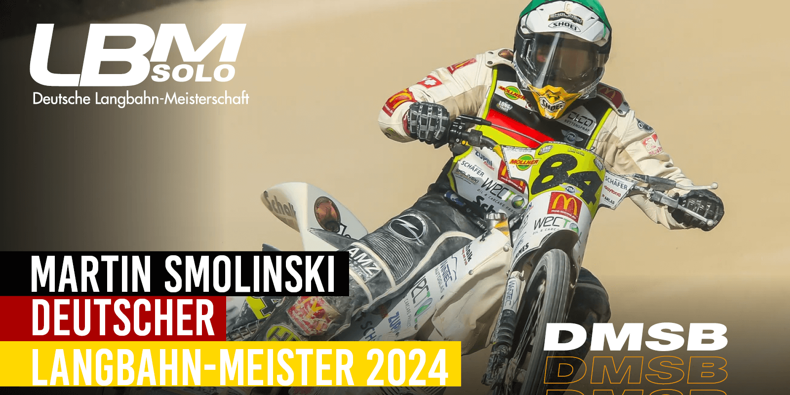 Deutscher Langbahn-Meister 2024 Martin Smolinski