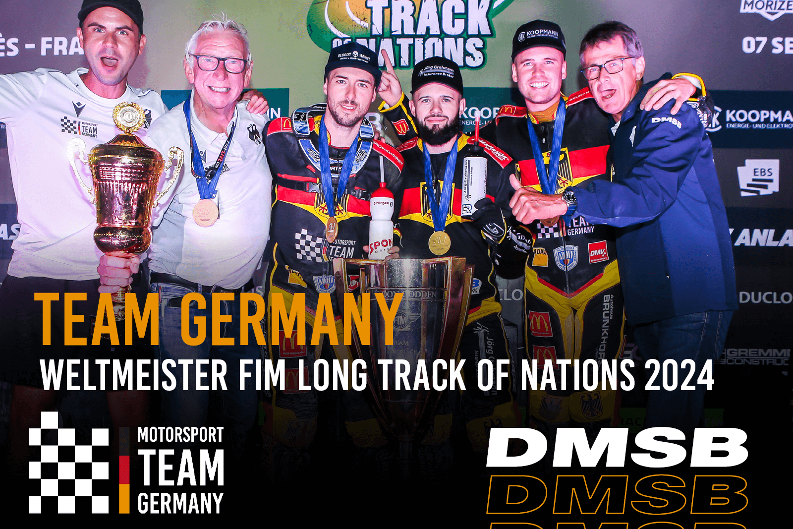 FIM Longtrack of Nations 2024 - Team Germany Weltmeister