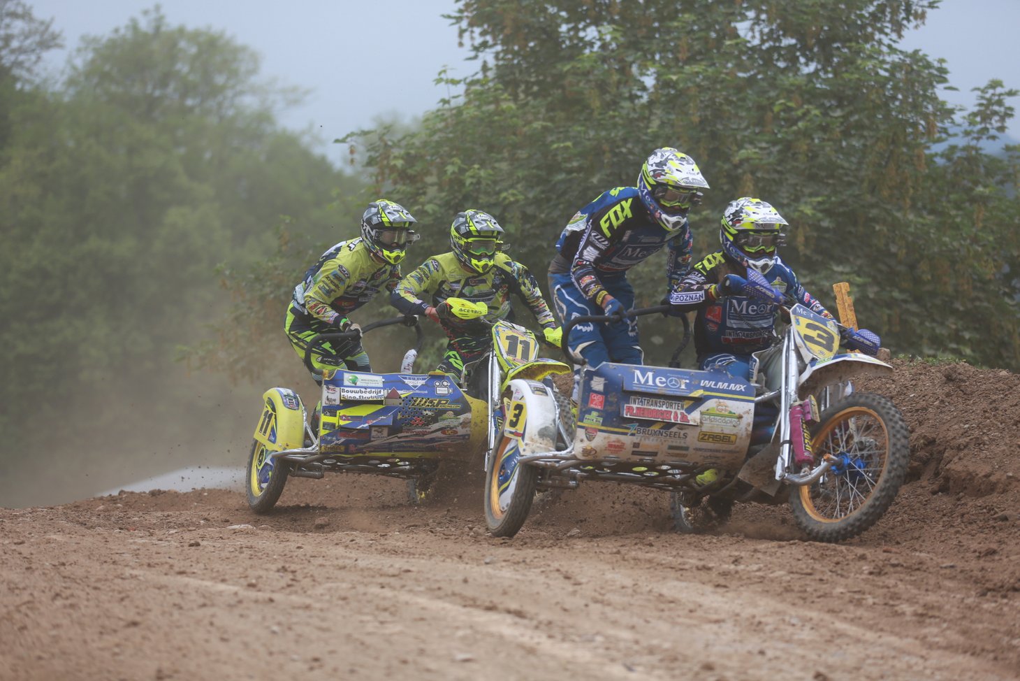 MotocrossDM Seitenwagen Bax / Strupelis und Sanders / Haller siegen