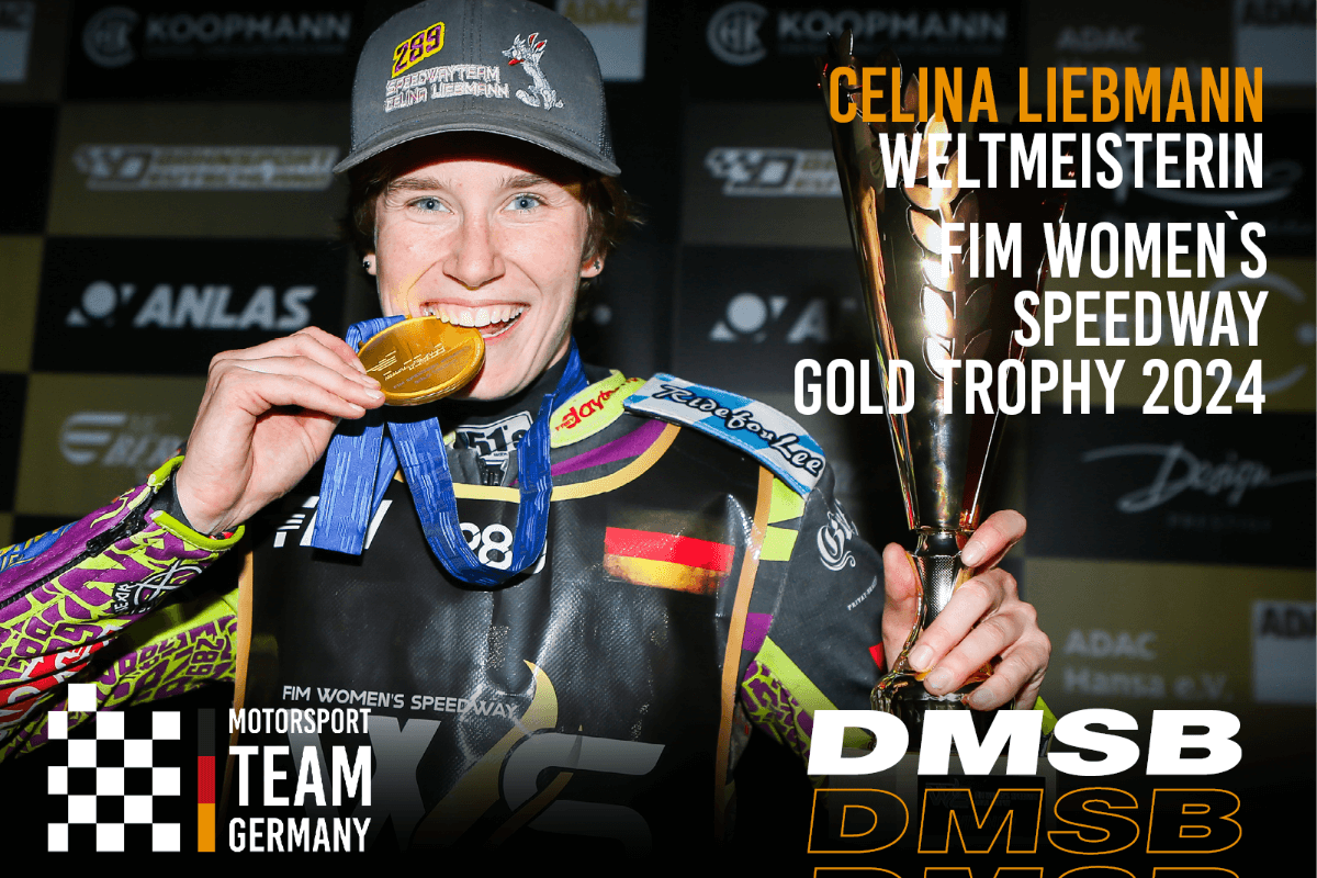 Celina Liebmann, WM-Titel FIM Women's Speedway Gold Trophy 2024