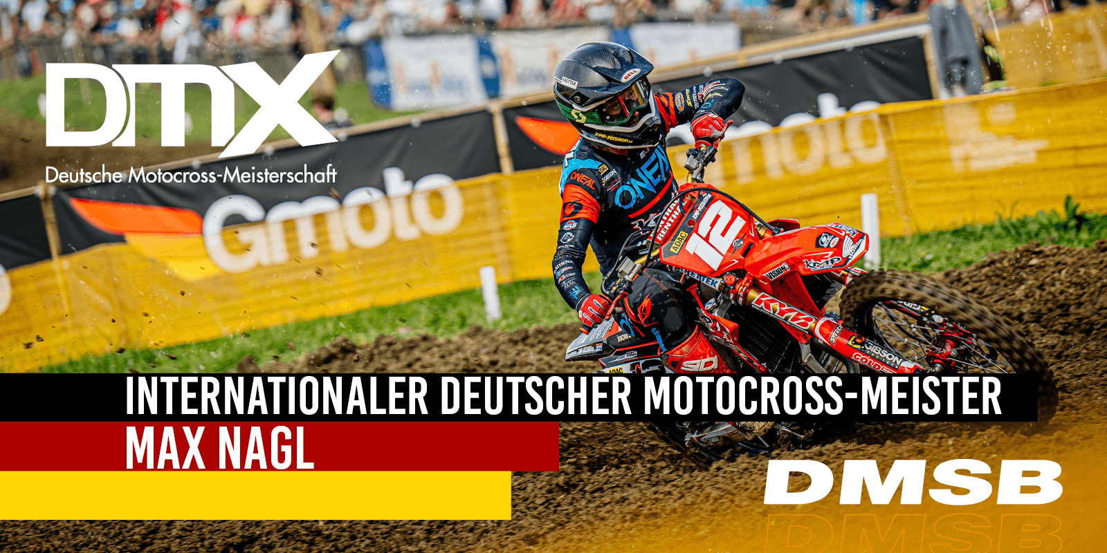 Internationaler Deutscher Motocross-Meister 2024 Max Nagl