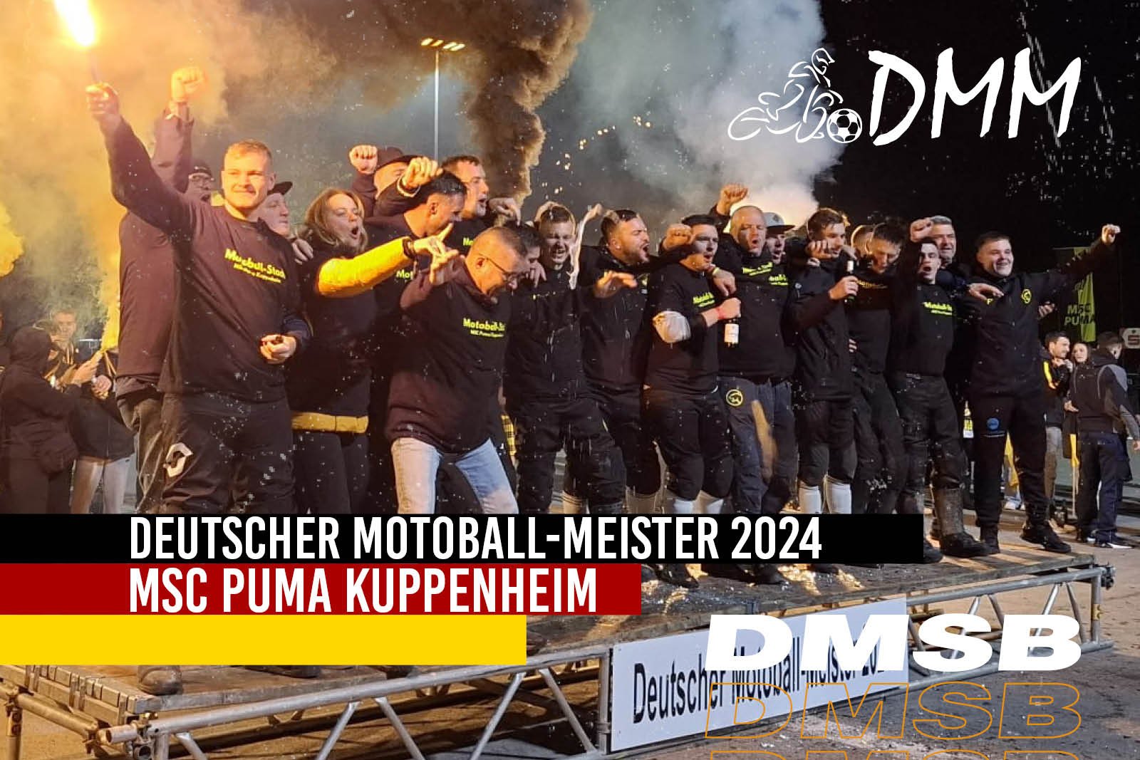 Deutscher Motoball-Meister 2024: MSC Puma Kuppenheim