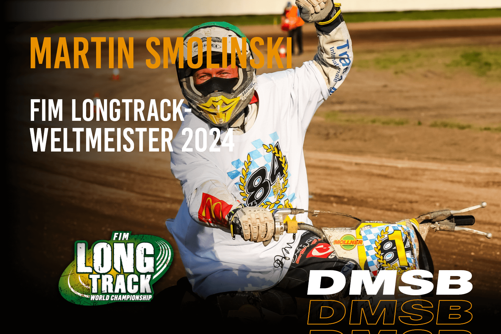 FIM Long Track Weltmeister 2024 Martin Smolinski