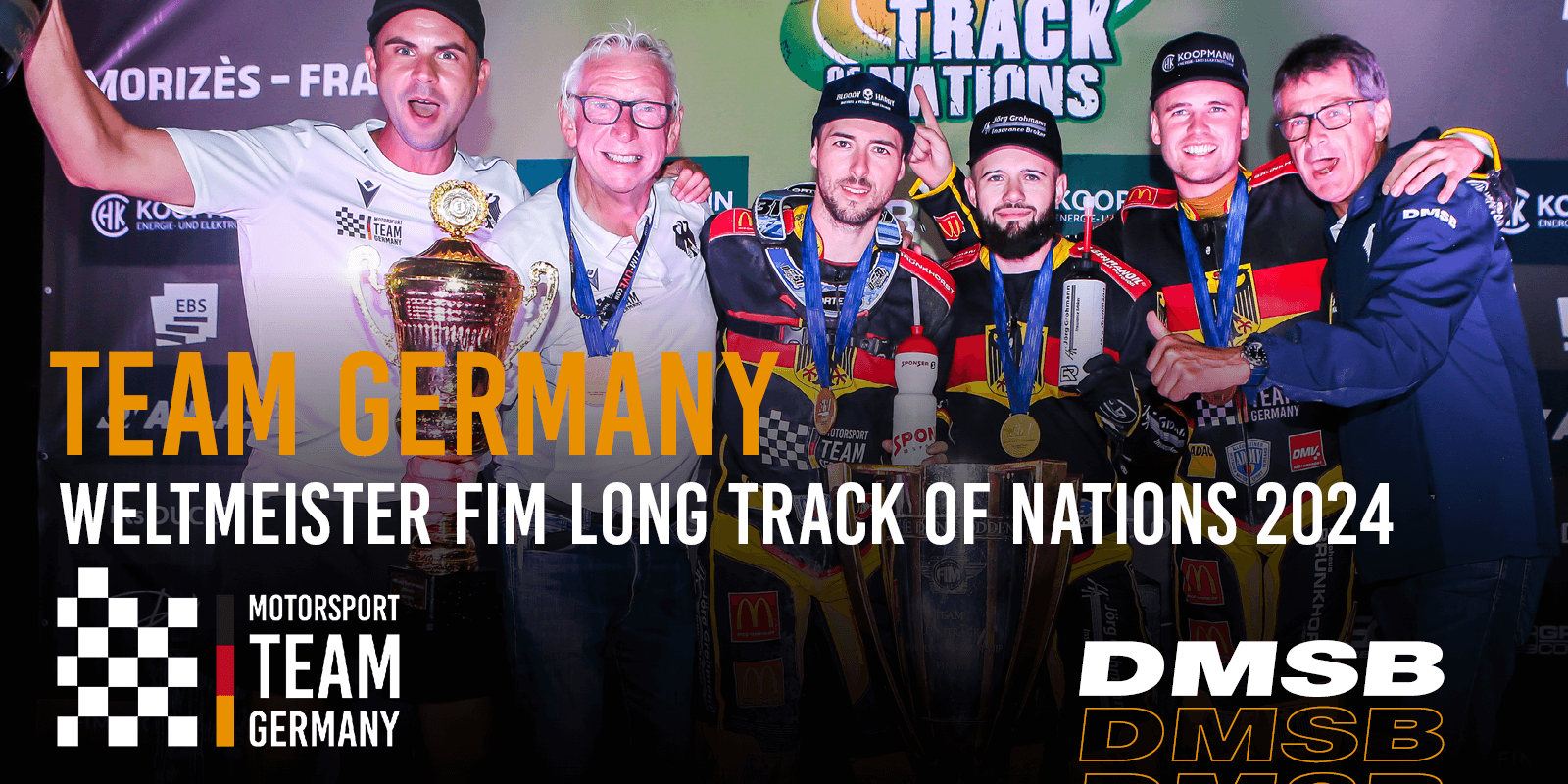 FIM Longtrack of Nations 2024 - Team Germany Weltmeister