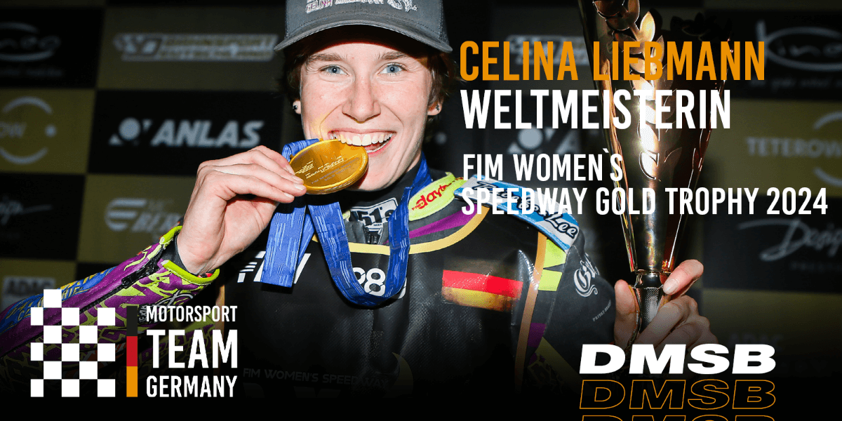 Celina Liebmann, WM-Titel FIM Women's Speedway Gold Trophy 2024